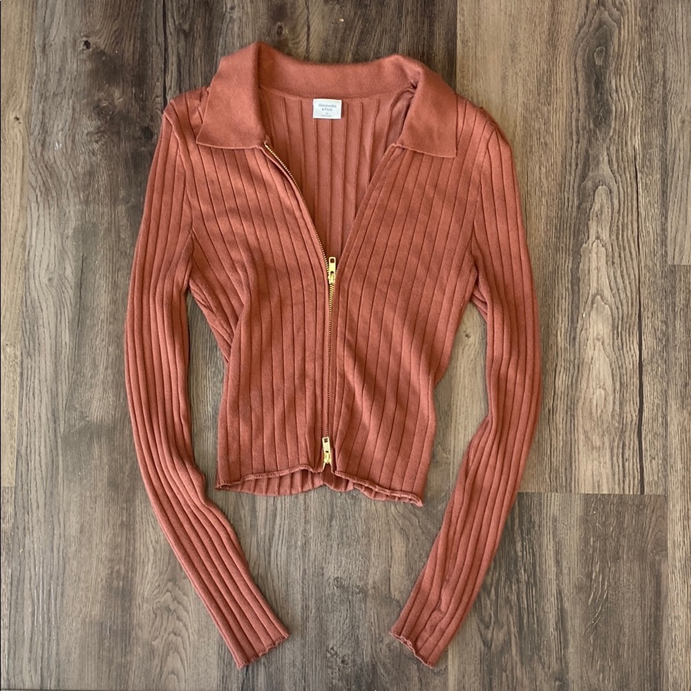 Abercrombie & Fitch Ribbed Cardigan